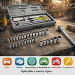 🔧 Kit Profesional de 40 Herramientas